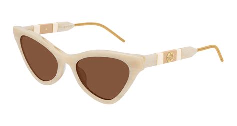 gucci cats eye sunglasses|gucci cat eye sunglasses beige.